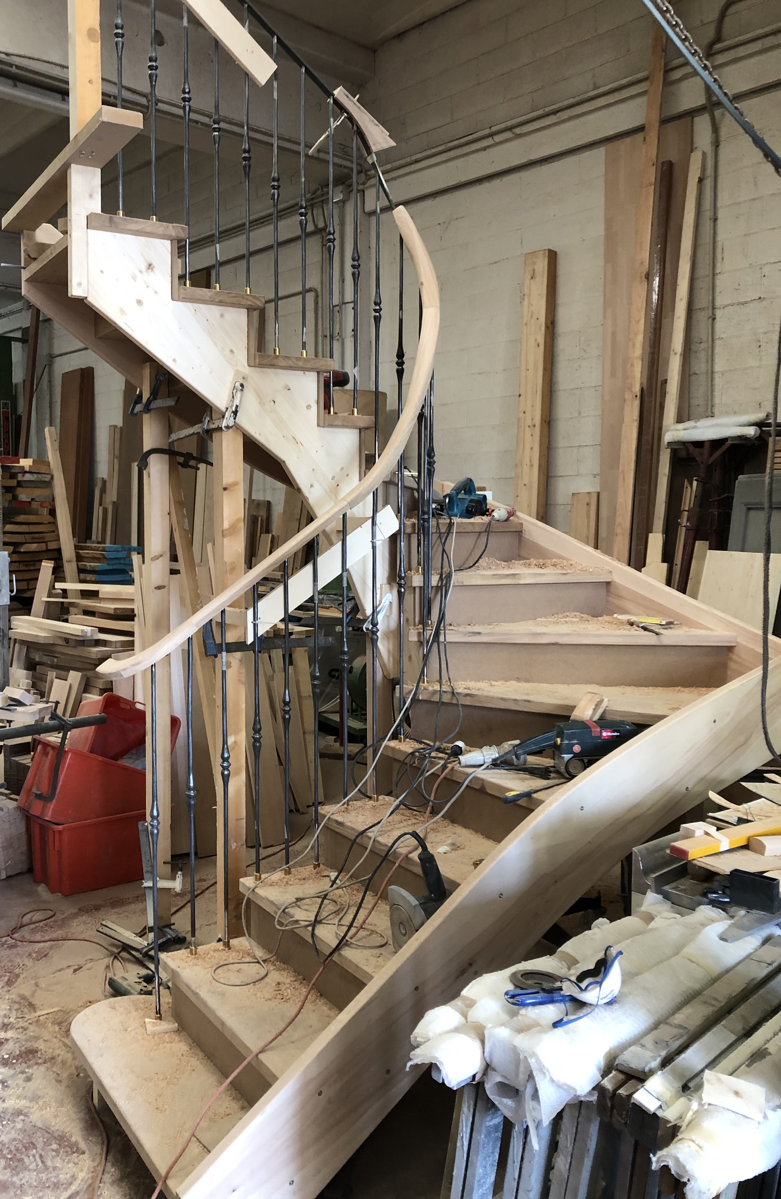 Scala in costruzione