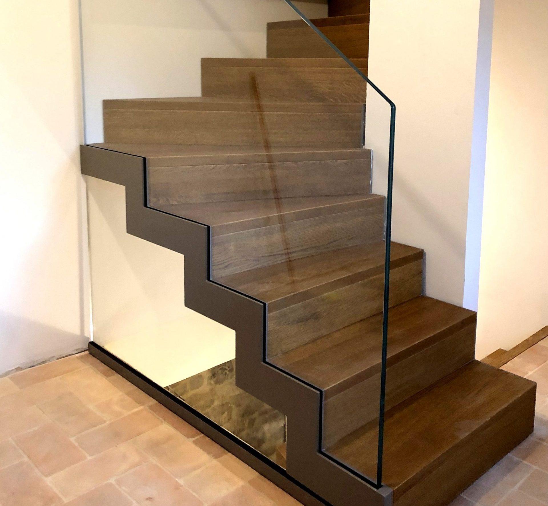 Scala Laser con vetro