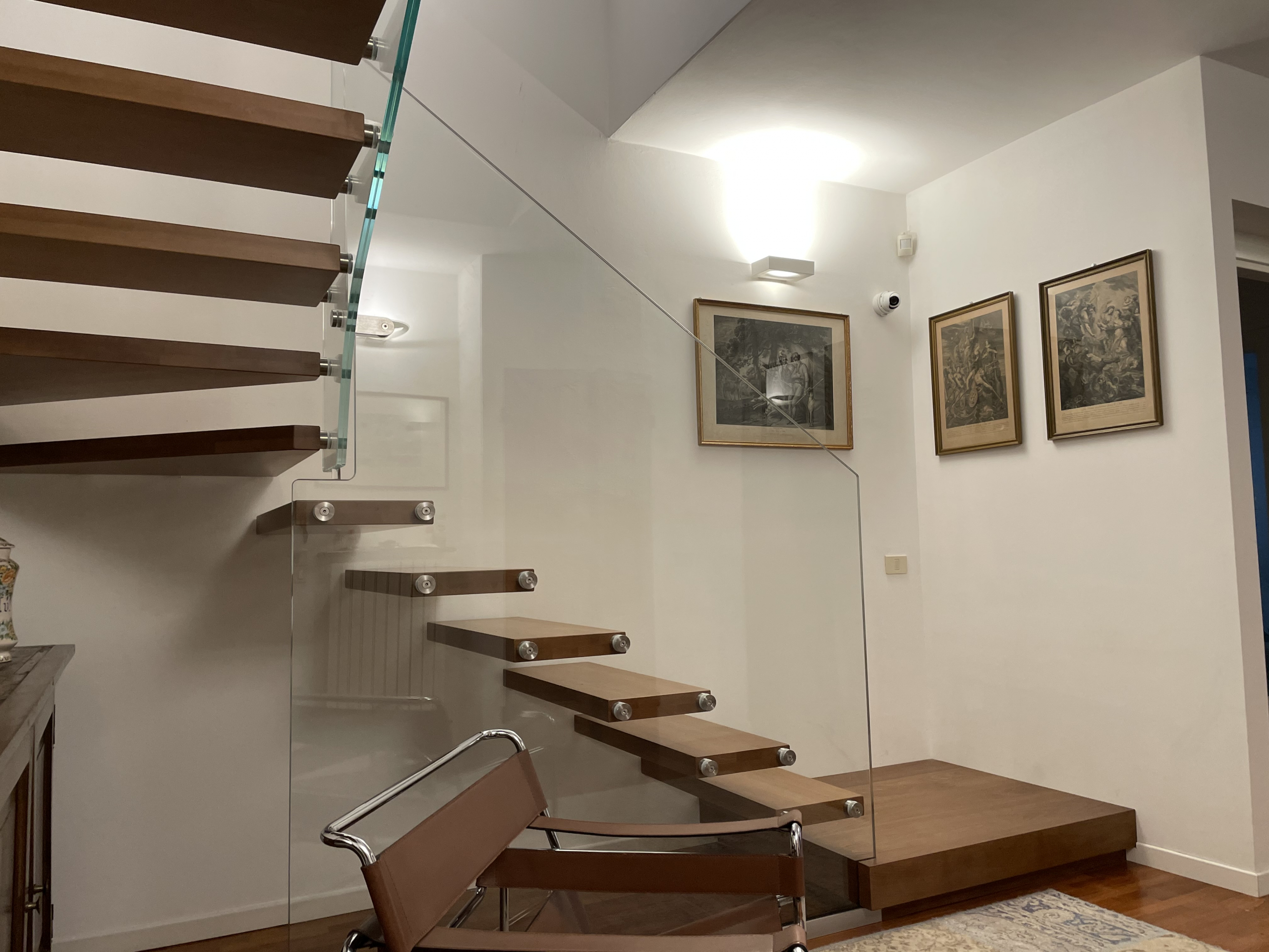 SCALA SYSTEM +PARAPETTO VETRO (3)