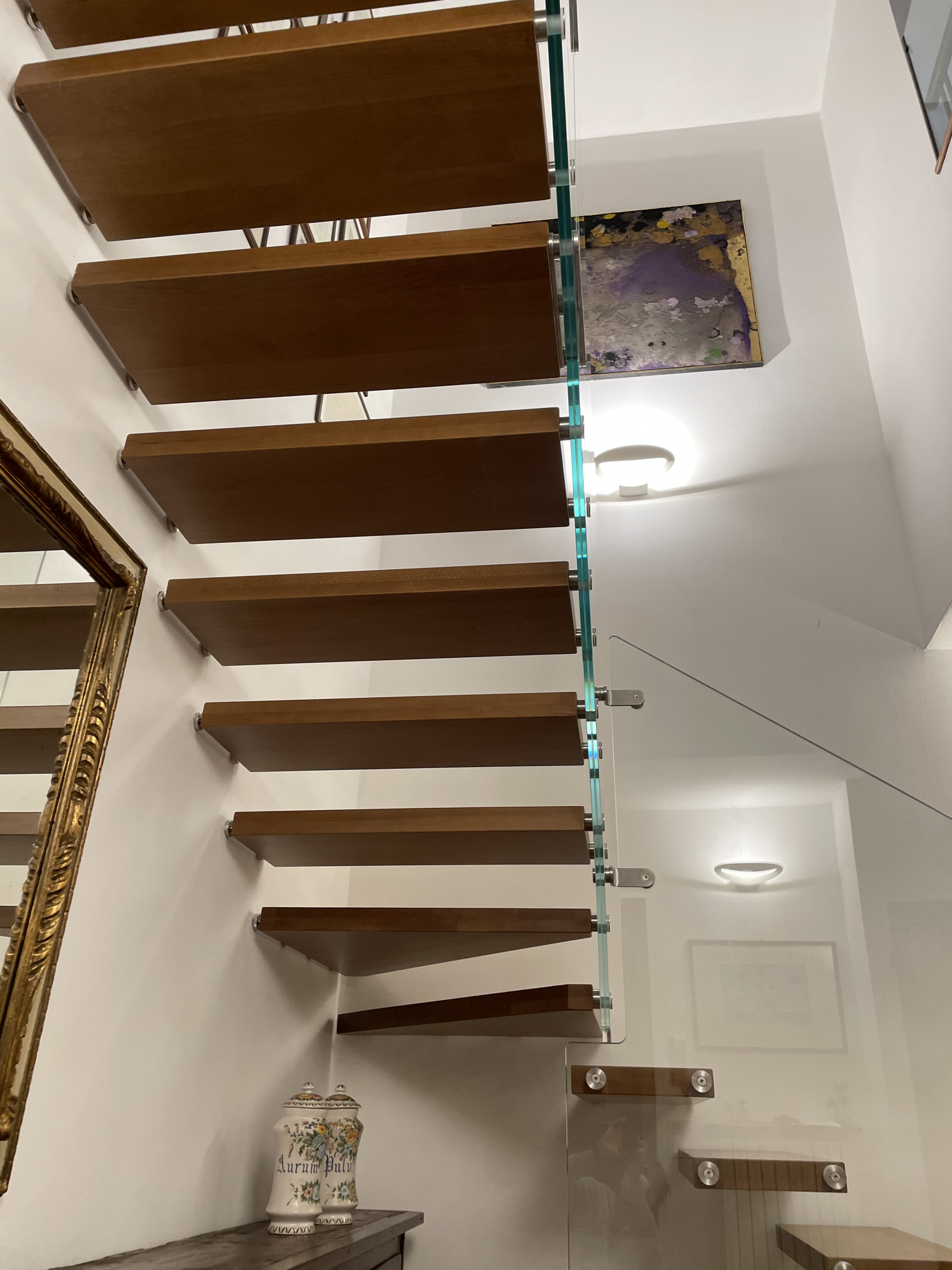 SCALA SYSTEM +PARAPETTO VETRO (4)