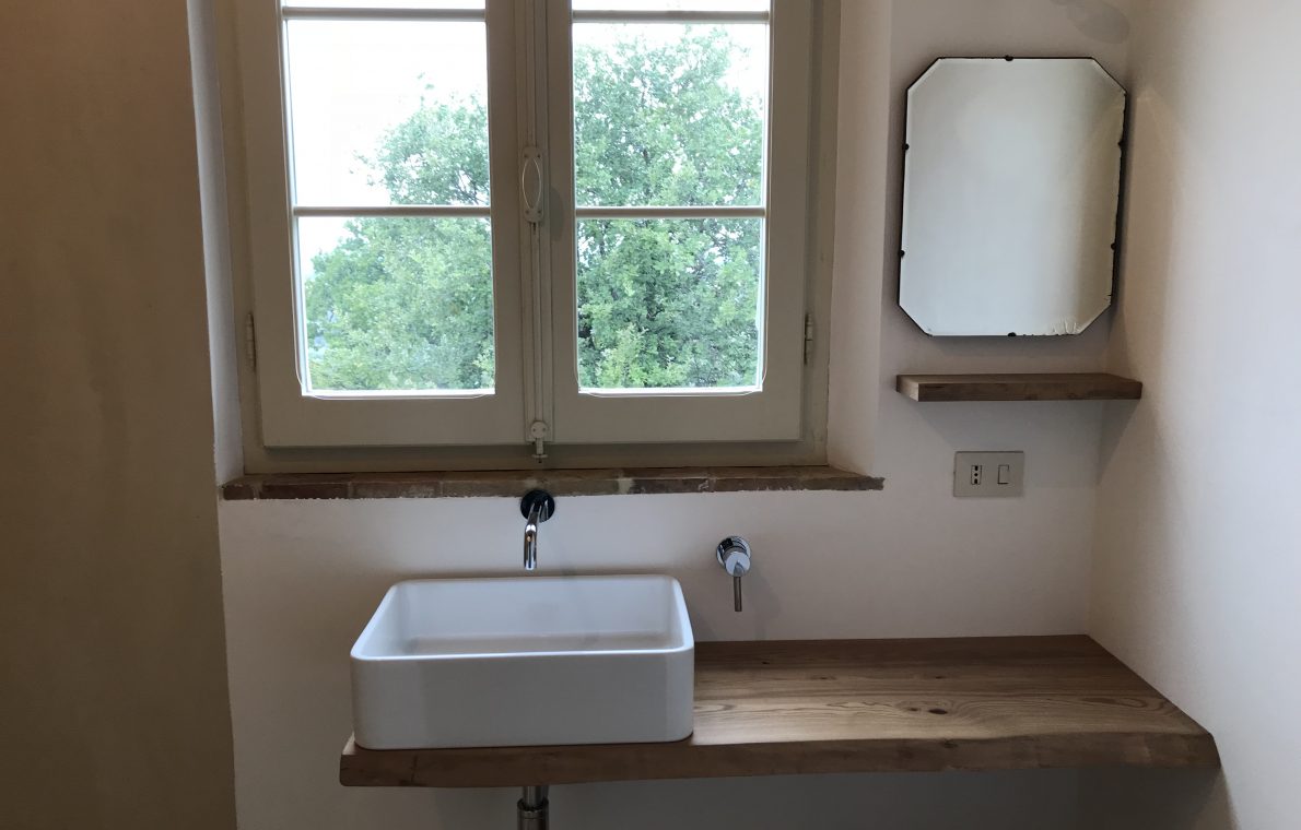 Mensola arredo bagno massello